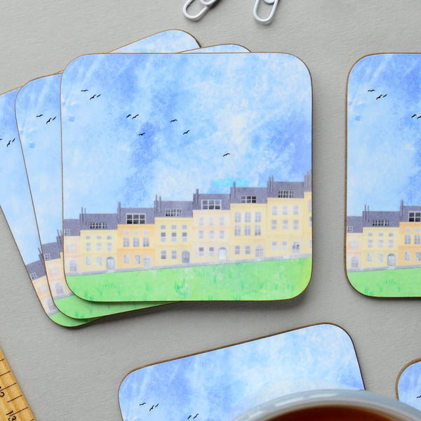 Bath Drinks Coaster, Marlborough Buildings