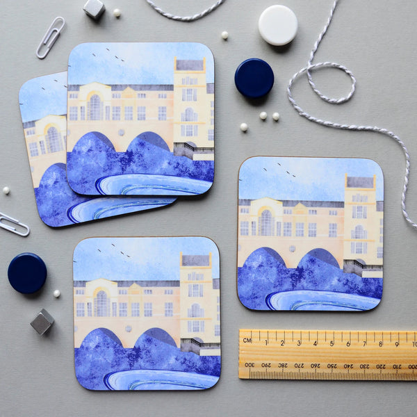 Pulteney Bridge Bath Coaster Drinks Mat