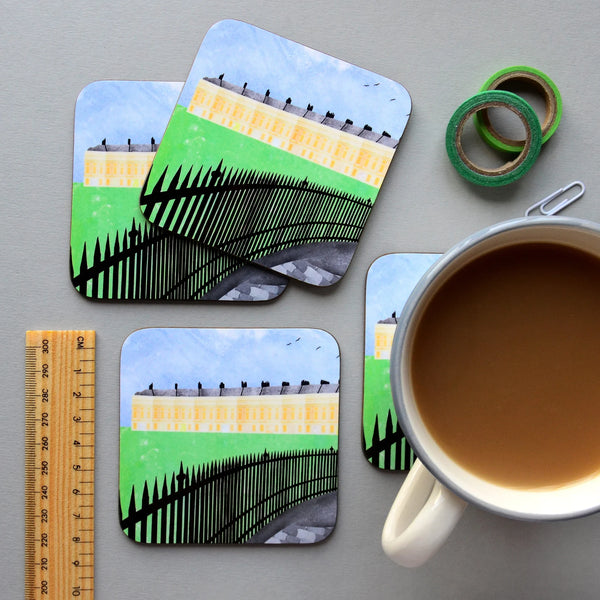 Royal Crescent Bath coaster