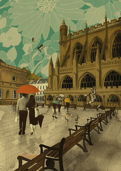 Bath Abbey Print