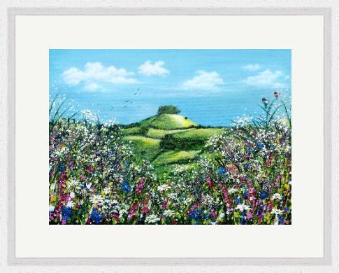 Kelston Roundhill Art by Lynette Bower at The Bath Art Shop