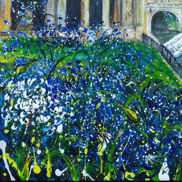 Pulteney Bridge, City of Bath, A5 - A1 Giclée Print by Lynette Bower