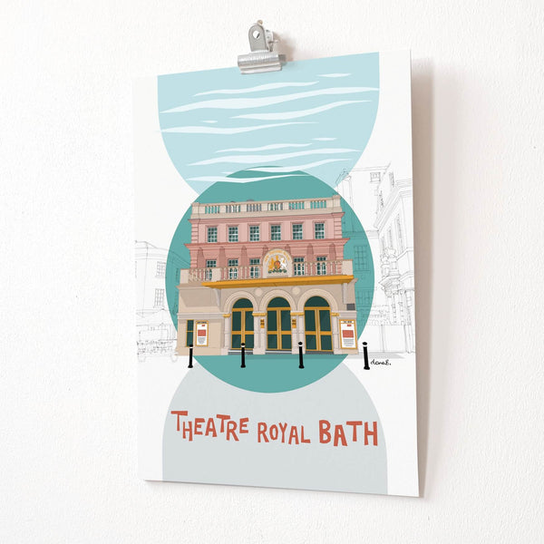 Bath Theatre Royal art print