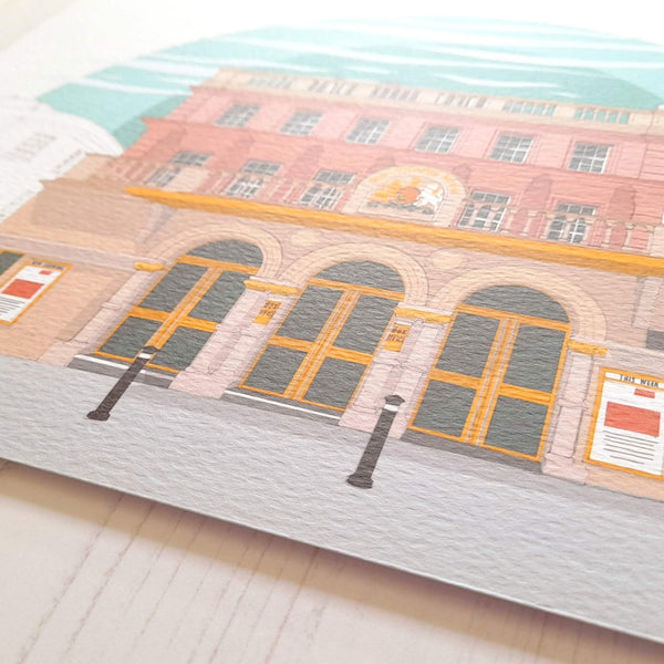 Bath Theatre Royal art print