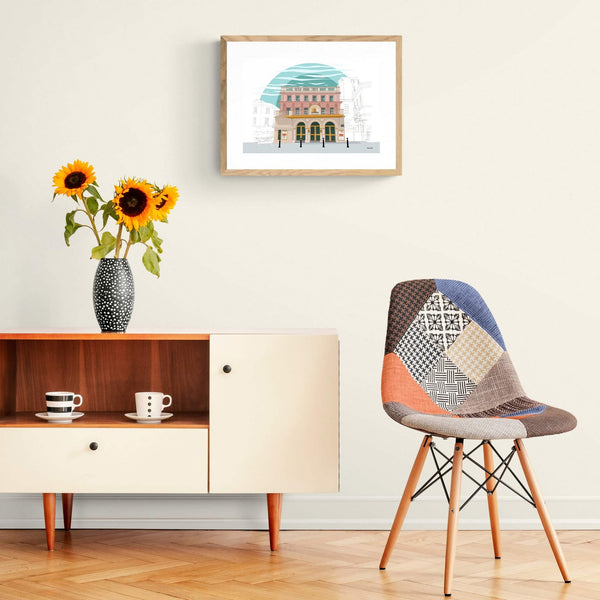 Bath Theatre Royal art print