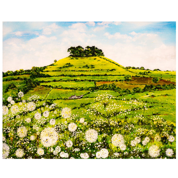 Kelston Roundhill Art by Lynette Bower at The Bath Art Shop