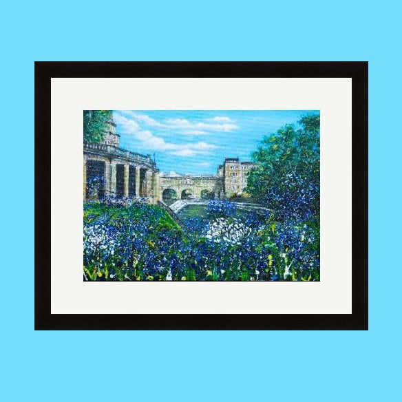 Pulteney Bridge, City of Bath, A5 - A1 Giclée Print by Lynette Bower