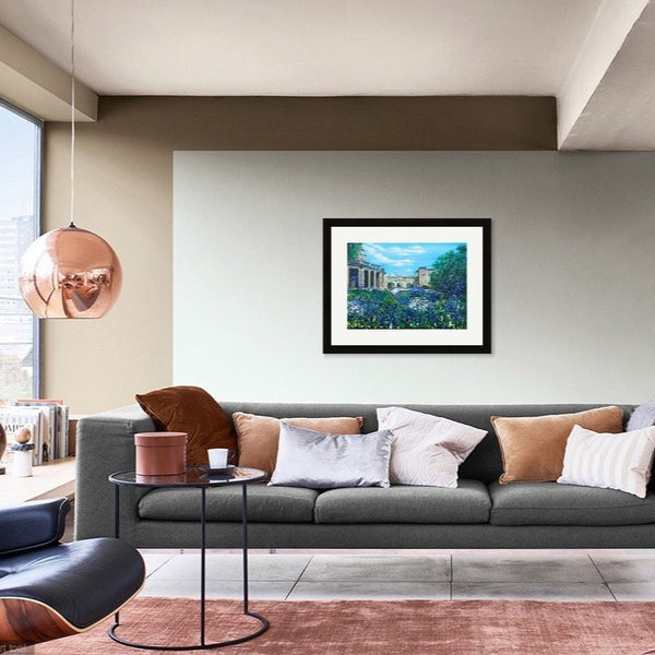 Pulteney Bridge Acrylic Painting by Lynette Bower at The Bath Art Shop