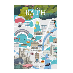 Bath Somerset Tea Towel