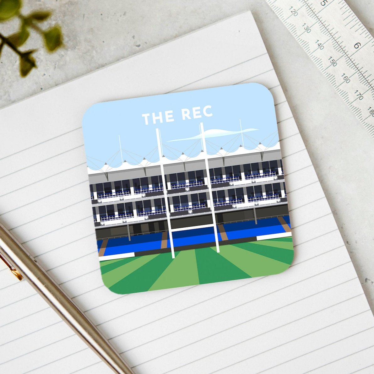 Bath Rugby Coaster