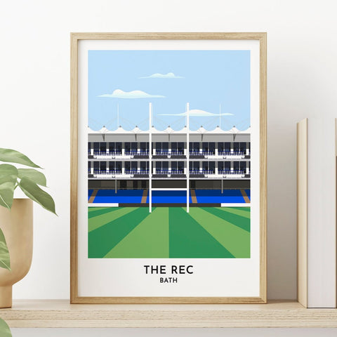 The Rec Bath Poster