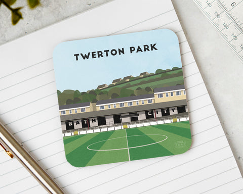 Bath City Football Club Twerton Park Coaster