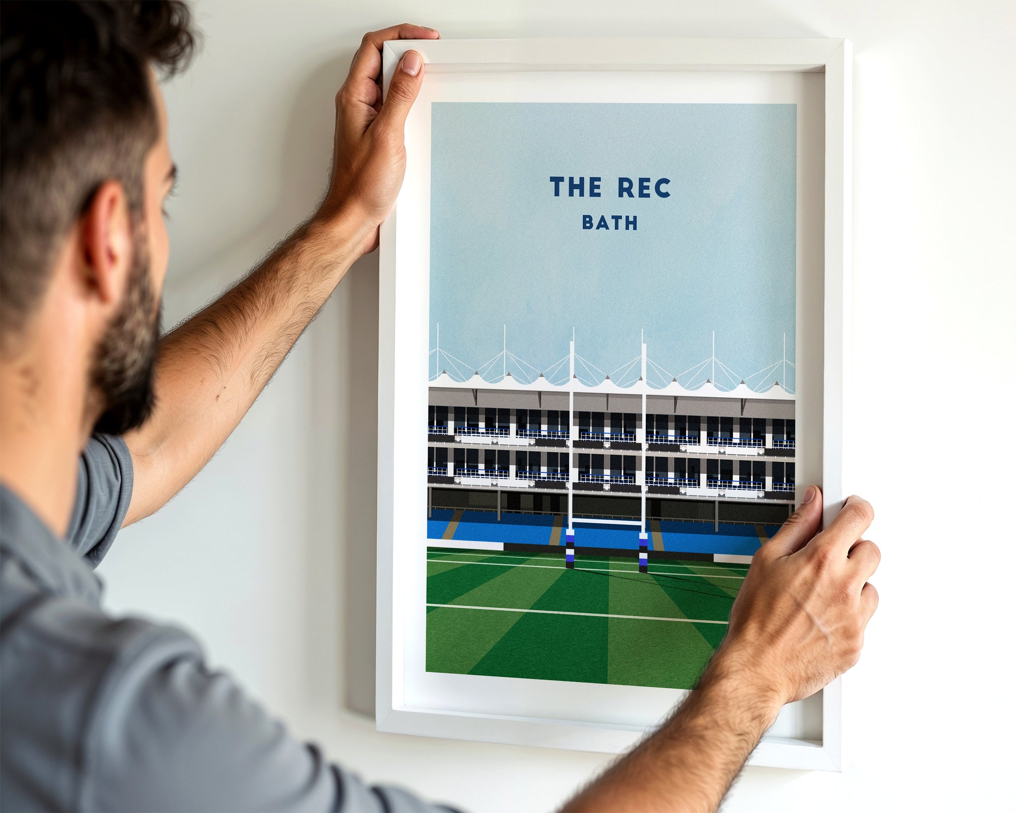 Bath Rugby Art Print