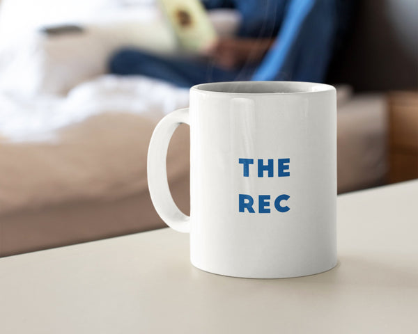 Bath Rugby Stadium Mug, The Recreation Ground illustration