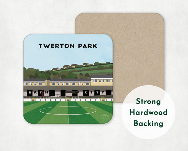 Bath City Football Club Twerton Park Coaster