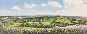 Kelston Roundhill Bath print by Lucy Dunnett