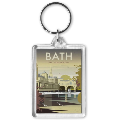 Bath, Somerset key ring, the perfect souvenir to remember a trip to Bath, England