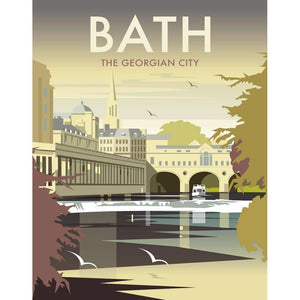 Bath, The Georgian City, Art Print by Dave Thompson at The Bath Art Shop