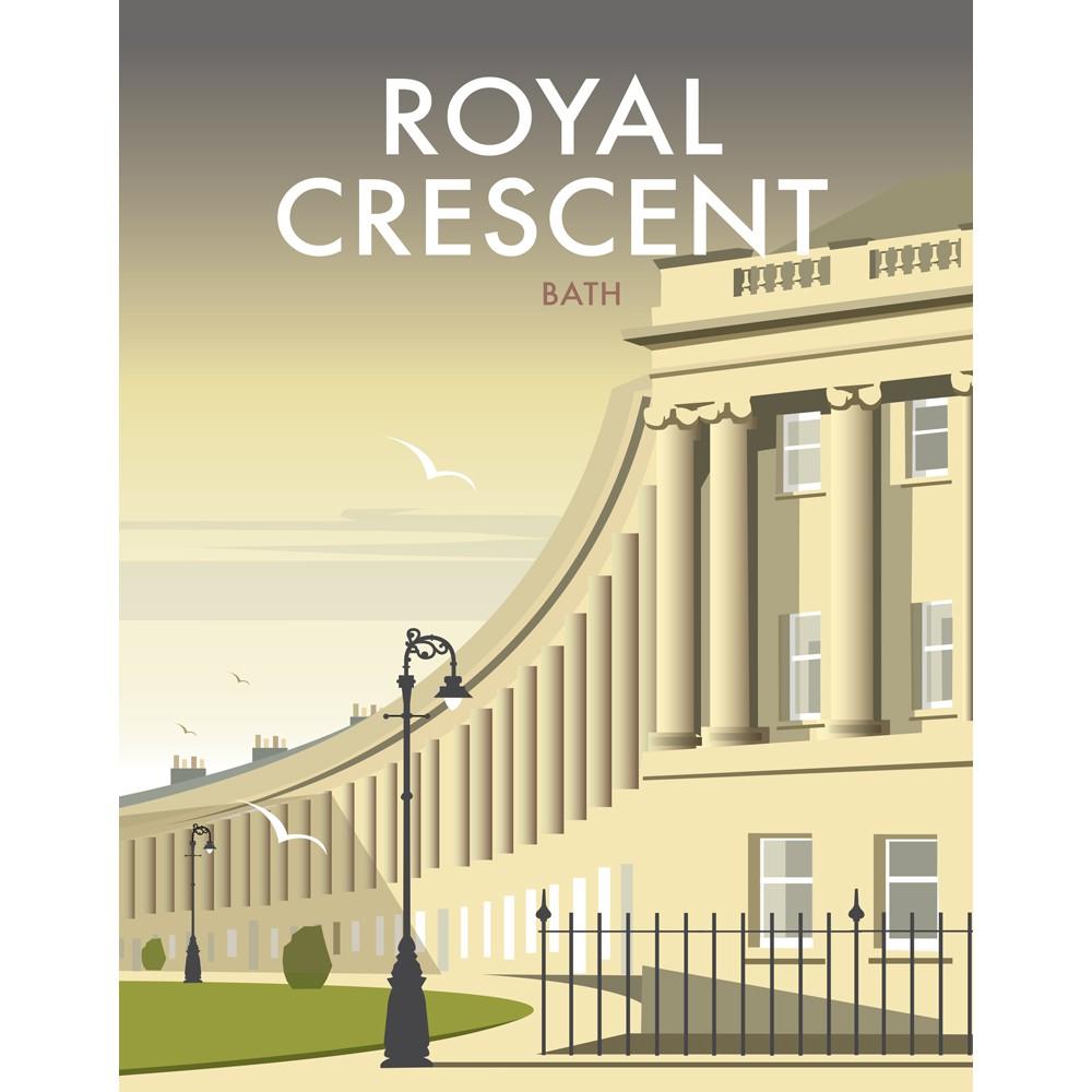 The Royal Crescent, Bath, Somerset, Art Print, by Dave Thompson, at The Bath Art Shop