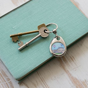 Bath Somerset Key Ring by Emmeline Simpson at The Bath Art Shop