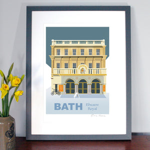 Bath Theatre Royal: Hand Signed Art Print/Poster by Fiona Horan