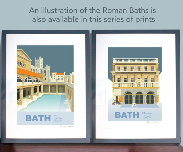 Bath Theatre Royal: Hand Signed Art Print/Poster by Fiona Horan