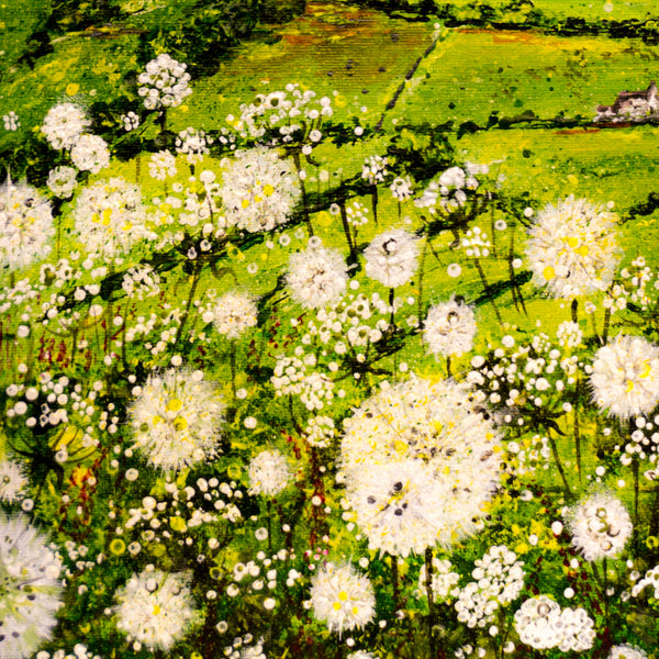 Kelston Roundhill Flowers A5 - A1 Giclée Print by Lynette Bower